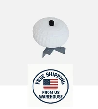 New Dock Edge Corner Mount Inflatable Dock Wheels 9 in, White