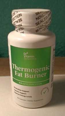 DR VITAMIN SOLUTIONS Thermogenic Fat Burner Brazilian Lean, Weight Loss 60 Pills