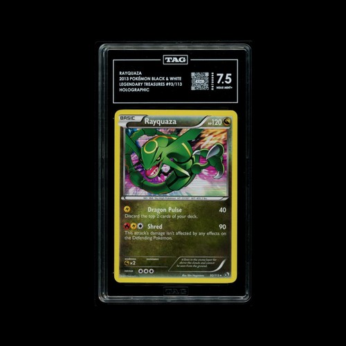 Rayquaza graded TAG 7.5 for sale on eBay