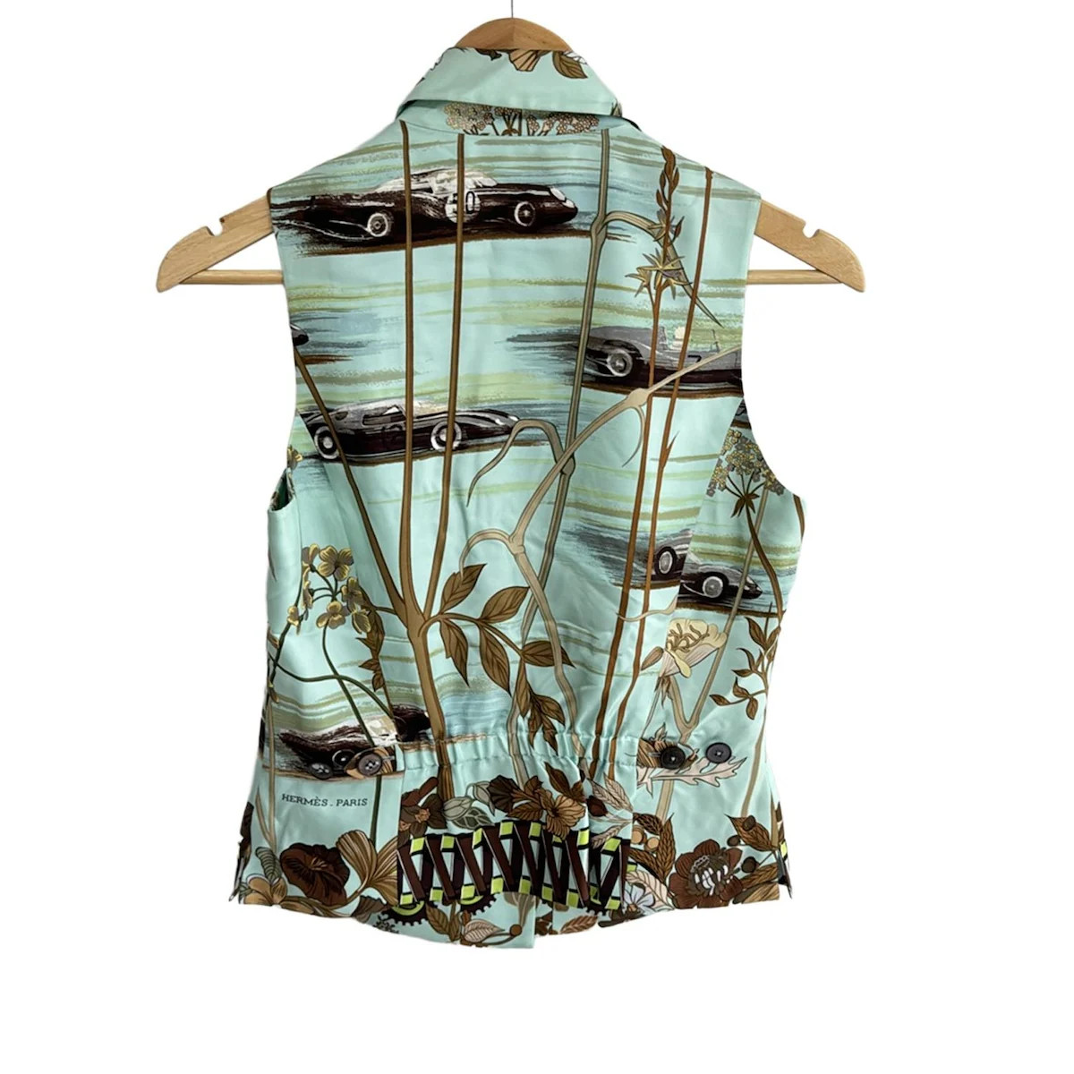 トップス Vintage Hermes / Knit Vest / Size XL Women's Vintage Hermès Gilet Double Boutonnage Cashmere Vest (Size