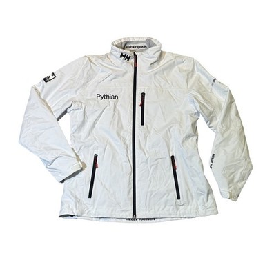 Helly Hansen women s XL white Google employee tech winter jacket EUC