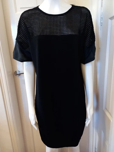 Marella (Max Mara) Black Shift Dress Size Medium