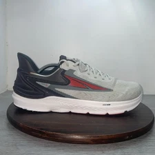 Altra Mens Torin 6 Gray Red Running Shoes Sneakers Size 12 Comfort AL0A7R6T264