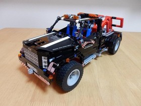 LEGO Technic Pick-Up Tow Truck 9395 In 2012 Used Retired Complete W/Manuals