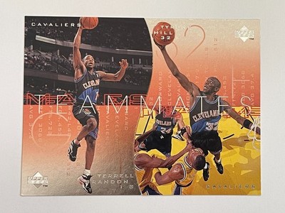 1997-98 Upper Deck Terrell Brandon & Tyrone Hill Teammates Set #T9 & #T10