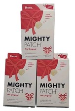 Hero MIGHTY PATCH Original HYDROCOLLOID Blemish PATCHES 3 PACKS 81 COUNT Total