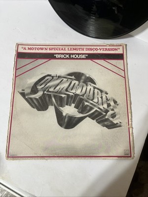The Commodores BRICK HOUSE 1977 Special Length 12'' Single DISCO VERSIOn