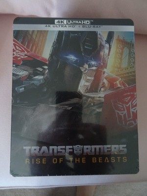 Transformers Aufstieg der Bestien: 4K Steelbook! Blu Ray! DEUTSCH! NEU! LESEN