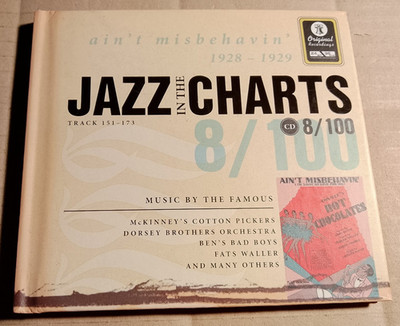 Various   Jazz In The Charts 8/100 - Ain't Misbehavin' (1928-1929)- CD -  (M37)