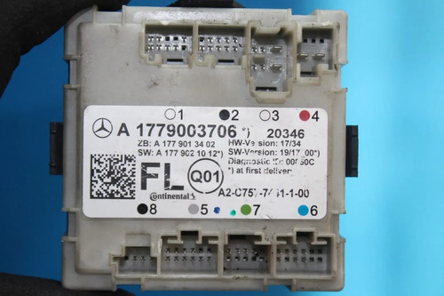 Mercedes Benz W177 Deurbedieningsapparaat vooraan links A1779003706 A1779013402 - Afbeelding 2 van 3