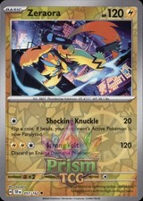 Zeraora 57/162 Uncommon Reverse Holo Temporal Forces Pokemon