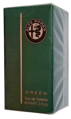 Alfa Romeo Green Eau De Toilette 40ml EdT Spray