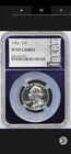 1962 Washington Quarter 25C NGC PF 69 CAMEO – 90% Silver Proof