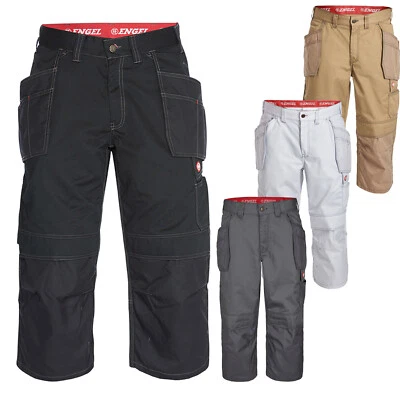 ENGEL Workwear Combat 3/4 Hose mit Holstertaschen Arbeitshose Herren Outdoor