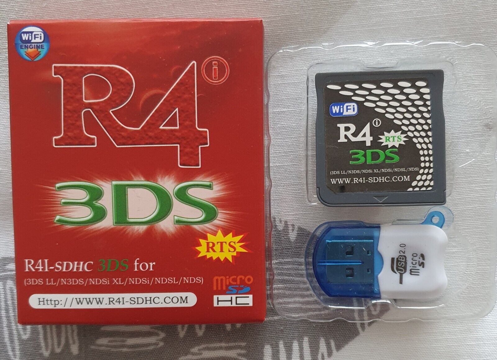 Avis: Linker R4i SDHC 3DS - Le blog de Constantin