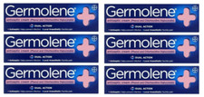 Image of 6 Pack Germolene Antiseptic Cream 30g Dual Action Numbs Pain Heals Cuts Fast