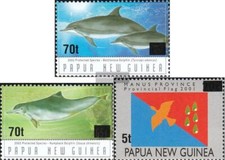 Timbres papouasie-nouvelle-guinée 2004 Mi 1071-1072, 1073 neuf avec gomme origin