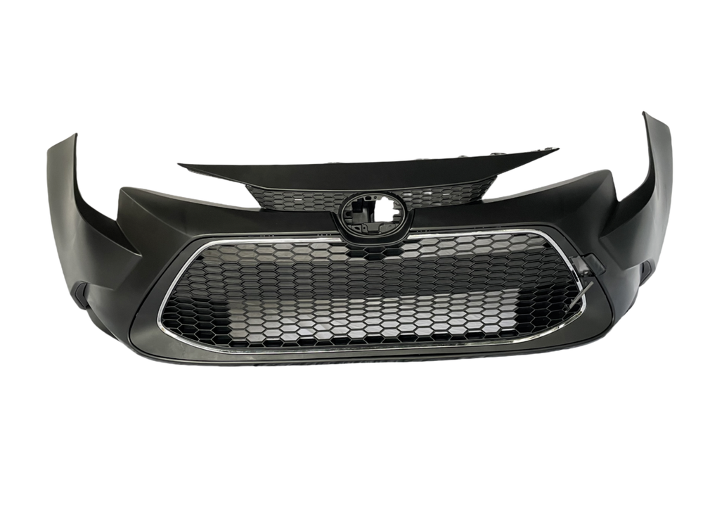 2020-2022 Toyota Corolla LE Front Bumper Cover Grille Kit Assembly OEM Style