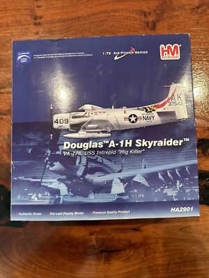 Douglas A-1 H Skyraider VA-176, USS Intrepid  Mig Killer  1:72 New