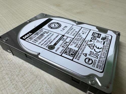 DELL HUC101818CS4204 1.8TB 2.5 SFF SAS 6GBps 10Krpm Hard Drive HDD - Picture 1 of 4
