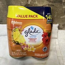 Glade Automatic Spray Refill Air Freshener for Home and Bathroom 6.2 Oz, 2 Count