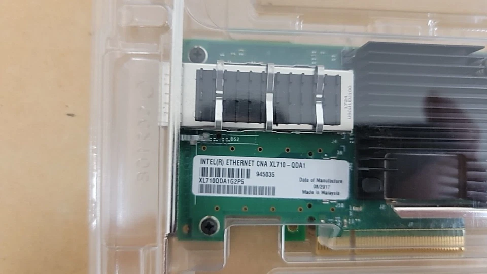 INTEL XL710-QDA1 40G Ethernet Converged Network Adapter 40G Card XL710QDA1G2P5 - Image 3 of 3