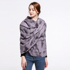 Women  s Oversized Tartan Scarf   Plaid Shawl Wrap, Long Cozy Blanket Pashmina