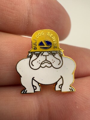 Eastern Airlines Bull Dog Air Freight Lapel Hat Pin