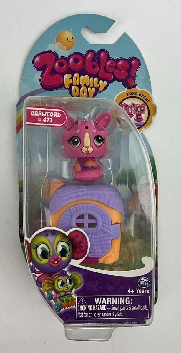 Zoobles Family Day Crawford #471 NIB