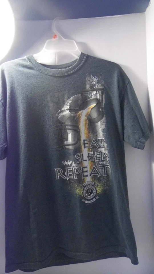 Steelers James Harris 92. Steelers, 2009, gris, camiseta mediana. Bonito, fútbol Foto 2 de 4