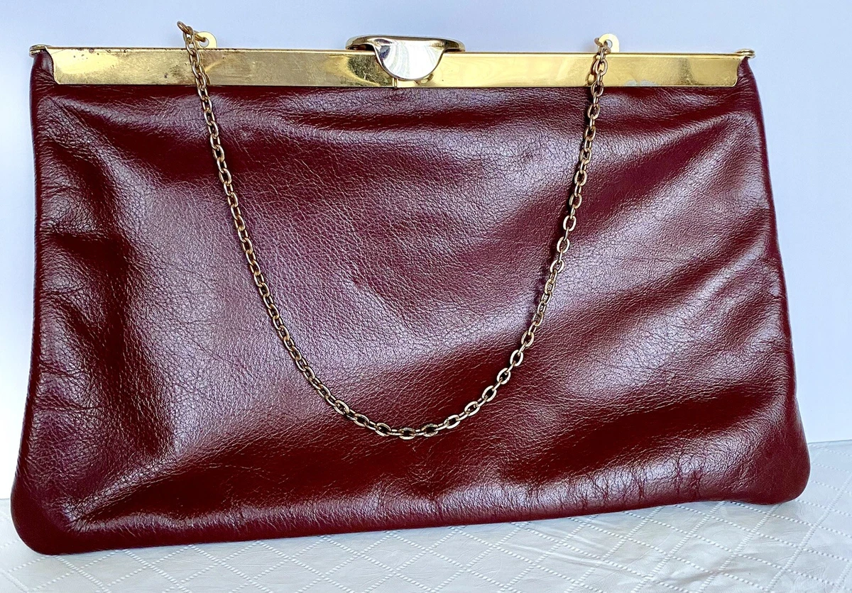 Maroon evening deals bag