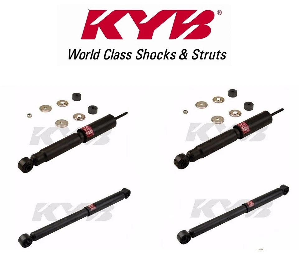 KYB Excel-G Juego de 4 Amortiguadores para Chevy Sierra y Silverado 1500HD 2500 2500HD 3500 Foto 4 de 4