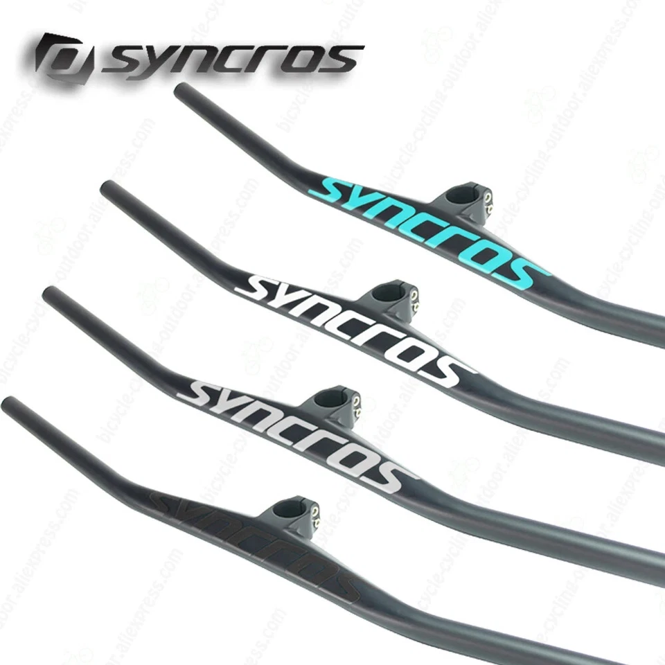 Full Carbon Fiber Integrated MTB Handlebar Degree with Stem 40/50/60/70x740mm - Image 2 of 4