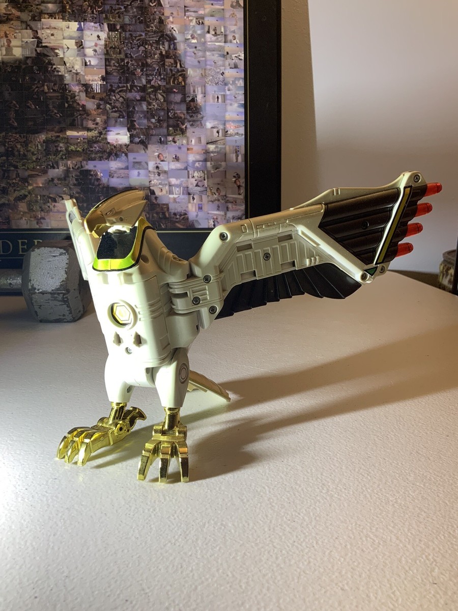 Vintage 1995 Mighty Morphin Power Rangers White Ranger Ninja