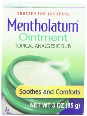 Mentholatum Original Topical Analgesic Ointment Aromatic Vapor Rub 3oz