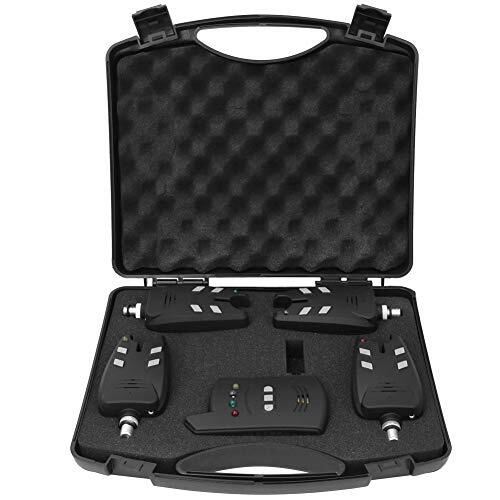 3 Pcs Fishing Bite Alarm With LED Light - Sensitive Electronic Bell For Day & Night Fishing