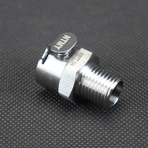 Triumph Gas Tank Fuel Pump Female Metal Quick Release Connector Coupling Coupler - Bild 3 von 8