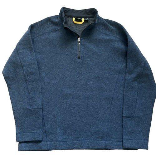 Pull Mountain Hardwear Bleu - 1/4 Zip - Taille L - Unisexe - Occasion