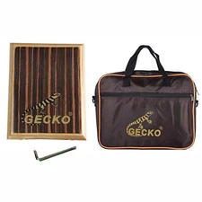 GECKO Compact Travel Cajon Flat Hand Drum Persussion with Bag PAD-1 for Gift