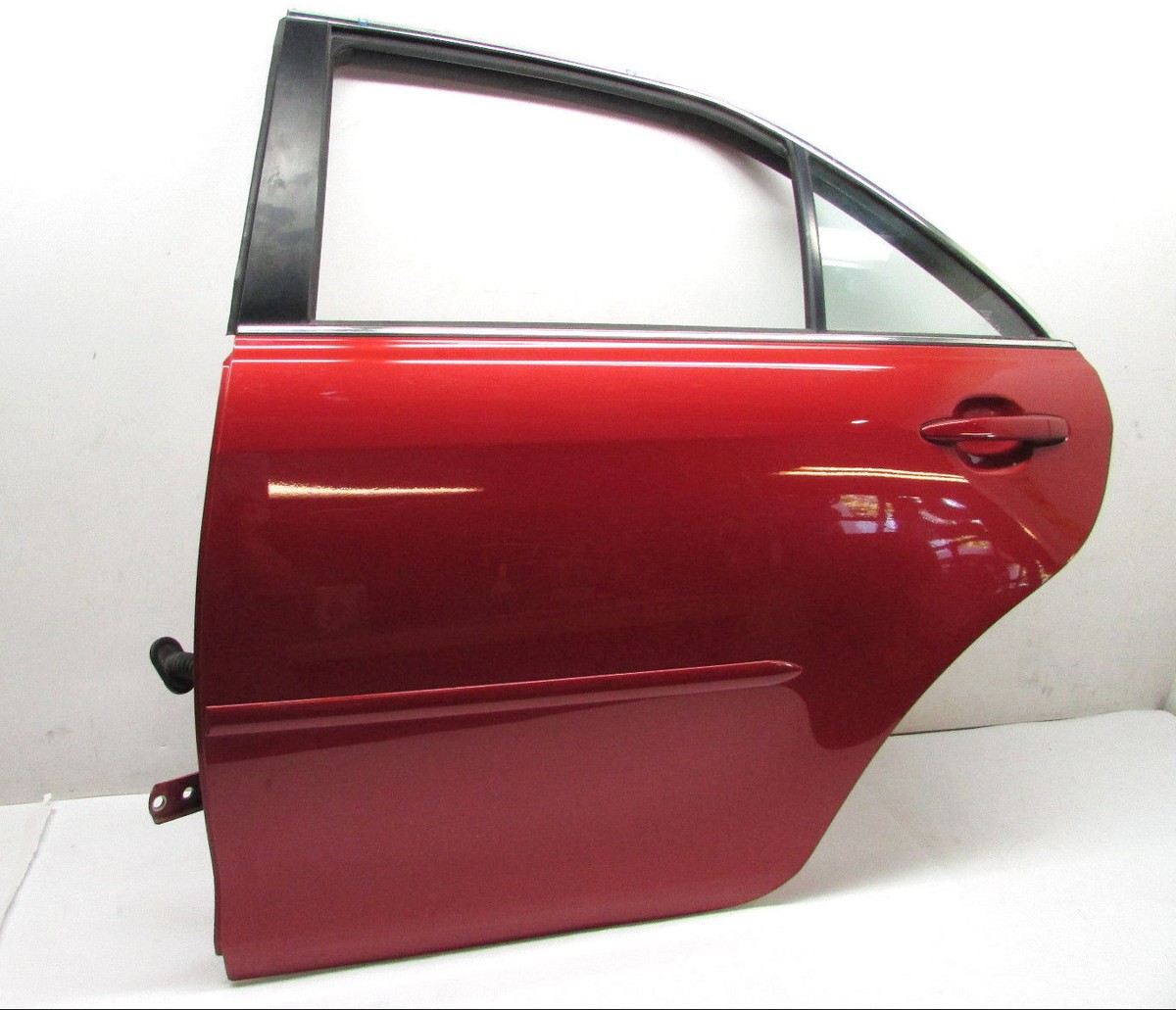 10 TOYOTA CAMRY DOOR ASSEMBLY REAR LEFT RED 3R3 82154-06320 OEM 07