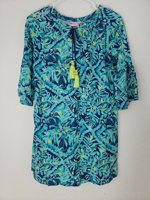 del lago tunic dress lilly pulitzer