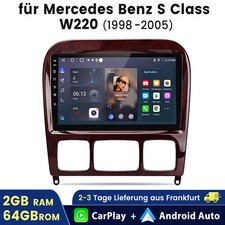 Car Stereo Android 13 For Mercedes-Benz S-Class W220 GPS Navi DSP WIFI CARPLAY