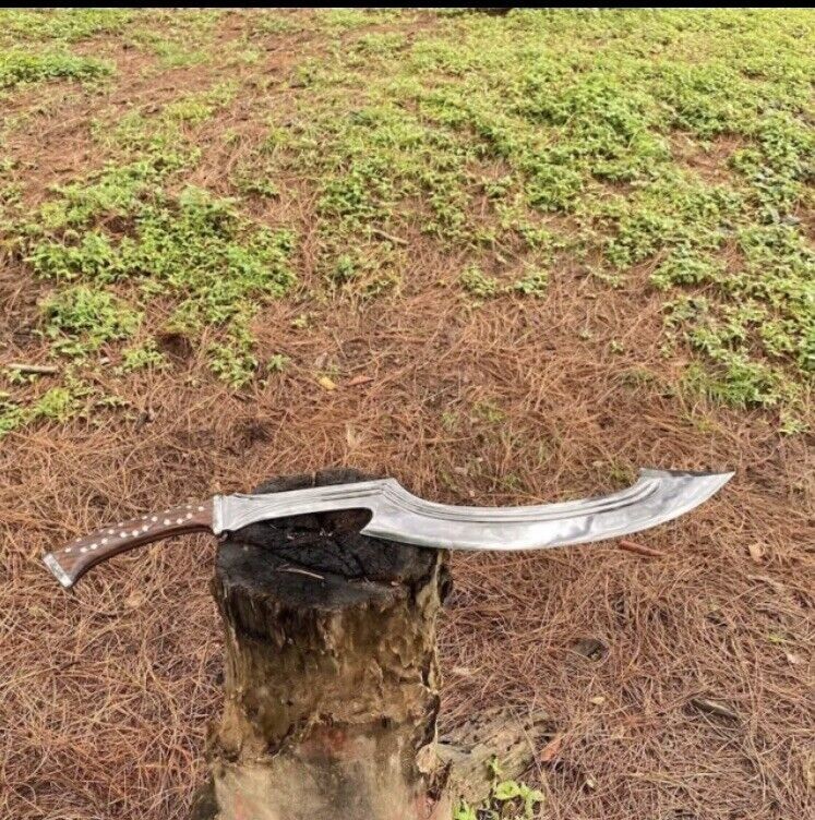 27 inches blade Egyptian Khopesh Sword Razar Sharp Camping Sword With ...