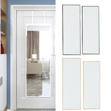 Full Length Long Mirror Wall/Over Door Hanging Mirrors Bedroom Dressing Makeup