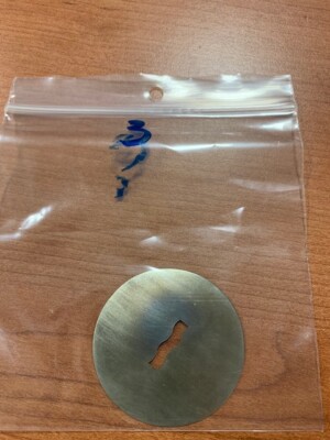 Gobo Métal DHA99114 Motif Feuilles Denses - Pour Scanner Cyberlite High End Systems - Occasion Bon état