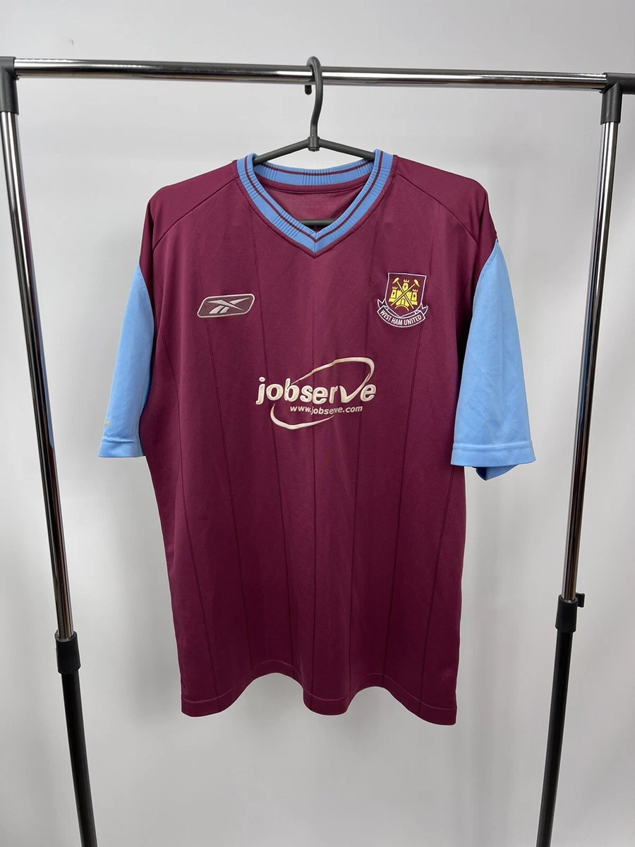 Maillot vintage West Ham floqué Parker (2008/09) - Vintage Football Area