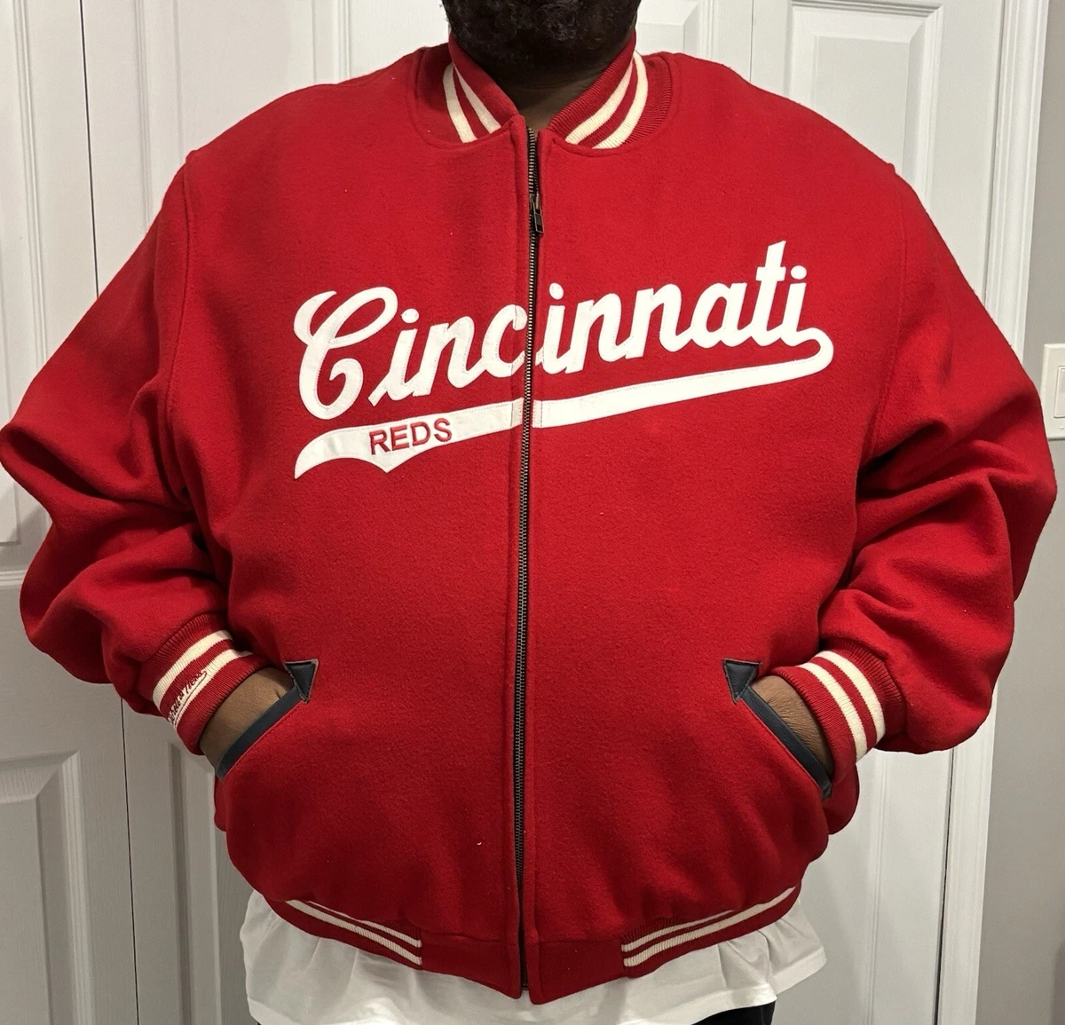 Cincinnati Mitchell Ness ジャケット 52 レッズ Mitchell & Ness Cincinnati Reds MLB Jackets for sale | eBay