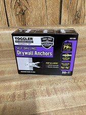 Toggler SnapSkru Drywall Anchor 50 Piece Kit 55100 Brand New