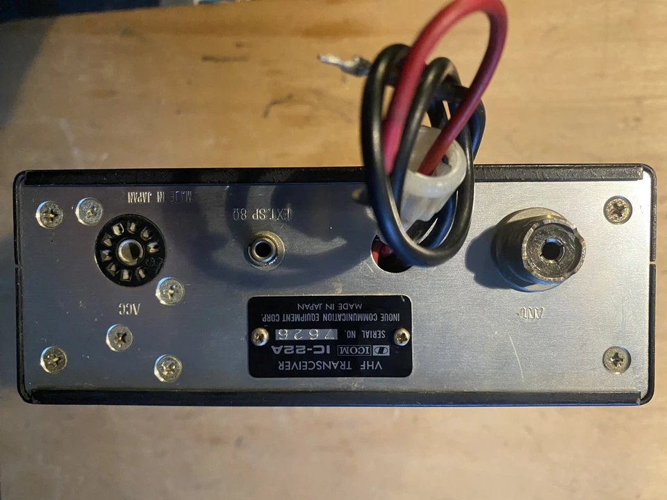 ICOM IC-22A FM VHF 145MHz transceiver ricetrasmettitore vintage collezionisti - Immagine 4 di 4