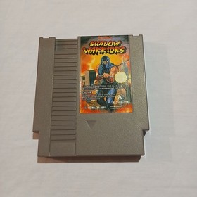 SHADOW WARRIORS ~ NES NINTENDO Game (GRADE A) LIKE NEW AUS PAL A Tested Working 